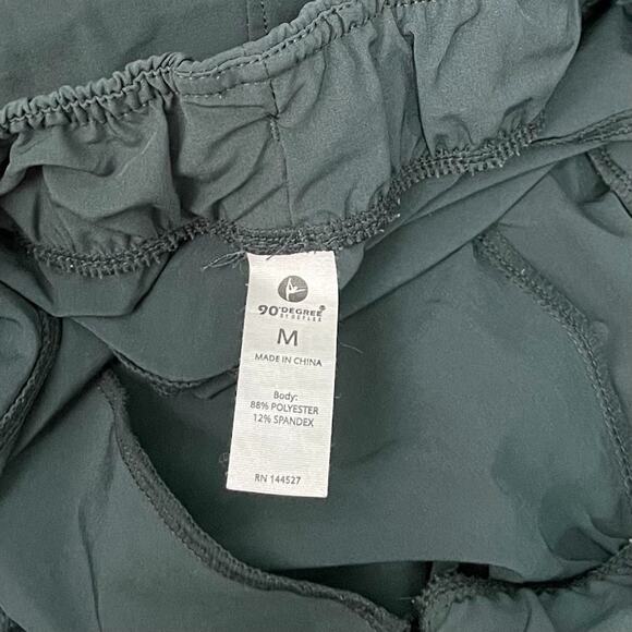 90 Degree Joggers Womens Size Medium Teal Athleisure Pants Athletic Activewear - Picture 6 of 12